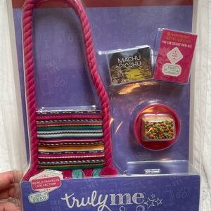 American Girl Truly Me Peruvian Travel Outfit Accessories